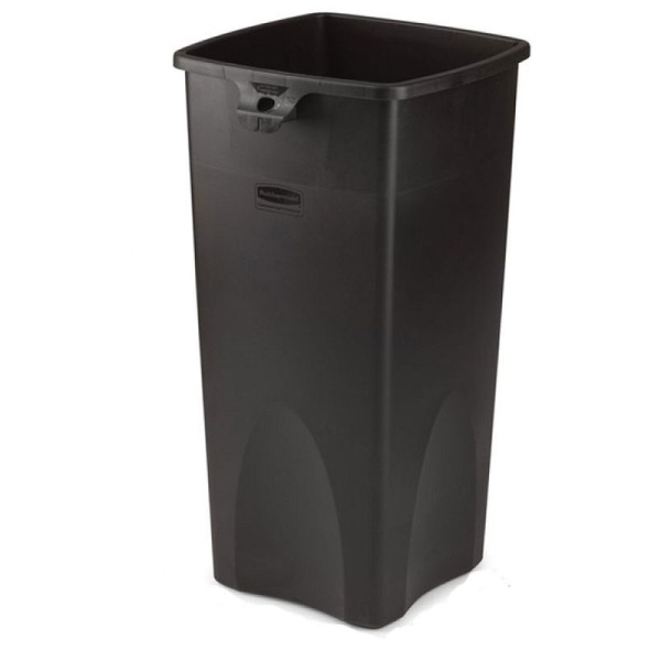 Stone HGS afvalbak -Untouchable- Rubbermaid, blauw met recyclinglogo, 12544