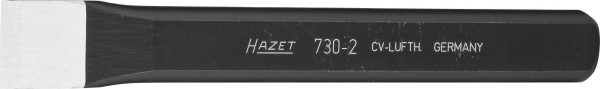 Hazet platte beitel, 15 mm, norm: DIN 6453, oppervlak: gedompeld, totale lengte: 125 mm, mesbreedte: 15 mm, toebehoren: 730HS, 730-2
