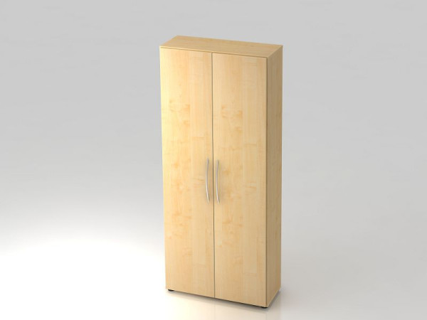 Hammerbacher kast 5OH 34, 6cm diepe beugelgreep esdoorn/esdoorn, 80x34,6x188 cm (BxDxH), V4100/3/3/BM