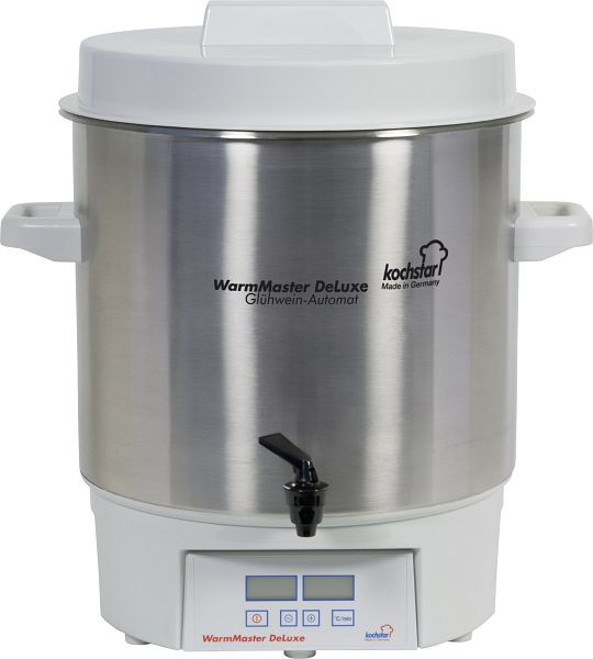 kochstar automatisch kooktoestel / glühweinpot WarmMaster Deluxe EA met 1/4&quot; kraan, 97034035