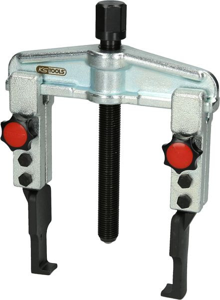 KS Tools universele sneltrekker 2-armig met extreem slanke en verlengde haken, 20-90mm, 120mm, 2,5t, 620.0062