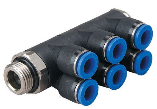 timmer B-YVTEd3-4-3/8-KU, Y-verdelerschroefverbinding, cilindrisch, slang-Ø: 4 mm, schroefdraad: 3/8", VE: 5 stuks, 03180970