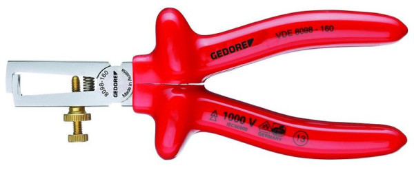 GEDORE VDE-draadstripper met dompelisolatie, 6708980