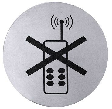 Contacto deursymbool MOBIELE TELEFOON BAN, 7663/002