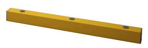Ampere vloerbarrière Flex, gemaakt van kunststof, B 1200 mm, geel, 304908