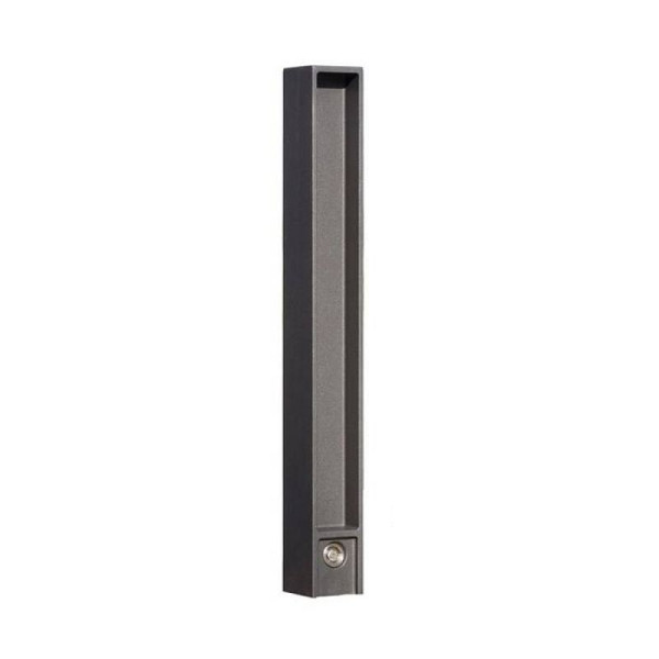 Stenen tuinpaal HGS -Delion-, vast/om in beton te plaatsen, DB 703 ijzermica, paal: 96 x 100 mm, 25062-01