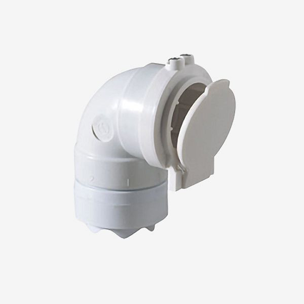 HKW EASY-FIX zuigmof inclusief 90° bocht, 36012