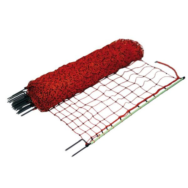 Growi Euronet voor pluimvee, 112 cm hoog, 50 m lang, met dubbele spies, 10051730