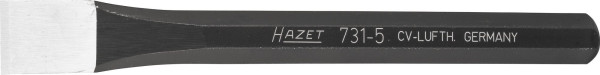 Hazet platte beitel, 15 mm, oppervlak: gedompeld, totale lengte: 150 mm, snijkantbreedte: 15 mm, 731-5