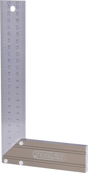 KS Tools timmermansvierkant met stalen tong, 250 mm, 300.0220