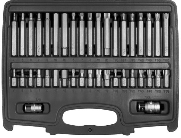 SW staal bitassortiment, 3/8", 40 stuks, 04470L