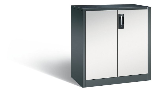 C+P gereedschapskast Acurado, H1000xW930xD500mm, kleur: antracietgrijs/lichtgrijs, verzonken handgreep, 8821-000 S10319