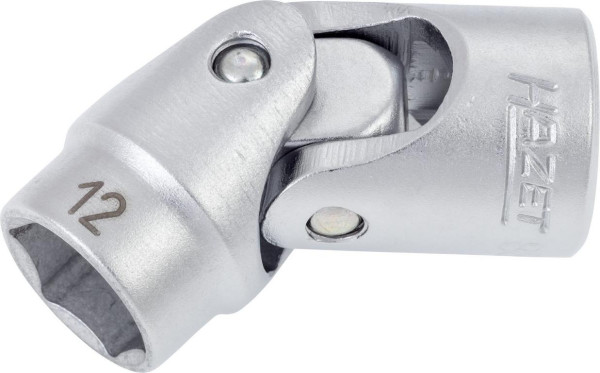Hazet gelede dop, zeskant, vierkant hol 10 mm (3/8"), buiten zeskant tractieprofiel, 12 mm, 880G-12