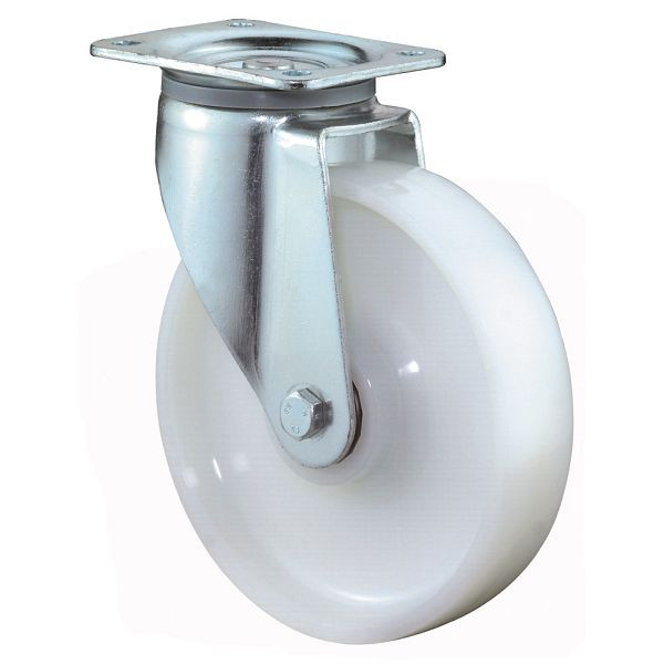 BS Rollen zwaarlastwiel, wielbreedte 50 mm, wiel-Ø 125 mm, draagvermogen 700 kg, loopvlak/wiellichaam kunststof, kogellagers, L600.B15.125