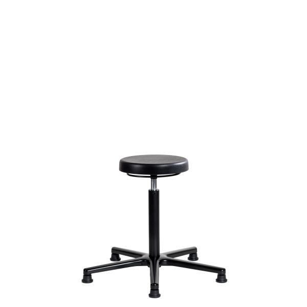 SOFAME werkkruk ERGOLINE met glijders, zithoogte 40-54 cm, aluminium onderstel, W050110006