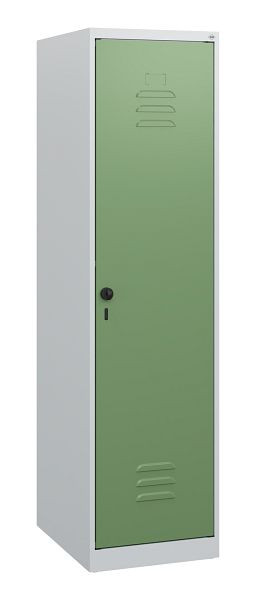 C+P Umkleidespind Classic PLUS, 1530x400x500mm, 7035/6011, Drehriegel, 0800005-12 S10028
