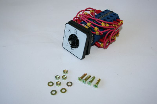 ELMAG schakelaar 1/2 + R/L, nr. 9, voor GBM 3/25 N, 9802065