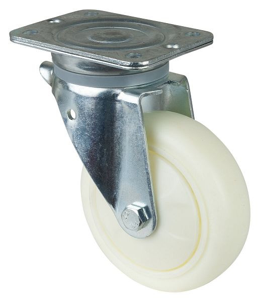 BS Rolls Zwaarlastwiel, wielbreedte 50 mm, wiel-Ø 150 mm, draagvermogen 600 kg, loopvlak/wiellichaam kunststof gekroond, kogellager, N100.B15.153