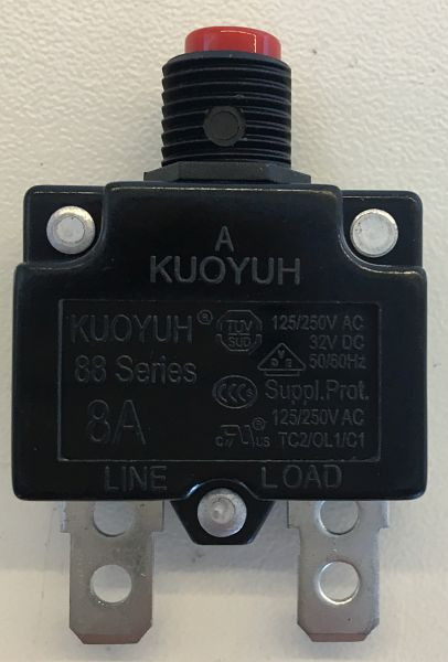 ELMAG motorbeveiligingsschakelaar voor EUROAIR 220, EUROAIR MINI 200 & WERKER 275, 9100287