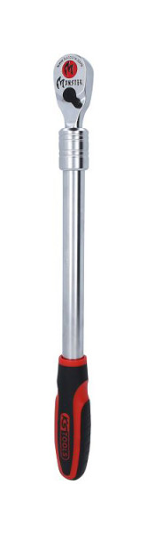 KS Tools 1/2" Monster telescopische omschakelratel, 100 tanden, 935.1285