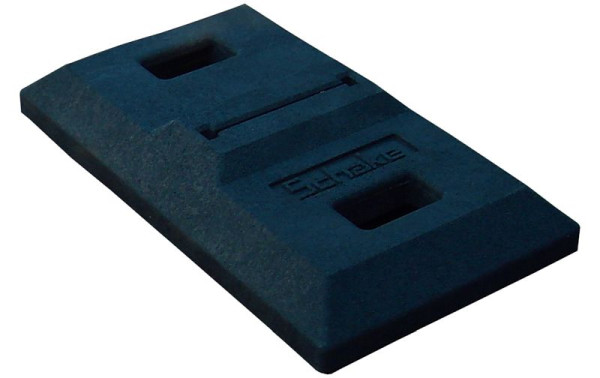 Schake voetplaat 17 kg met gleuf voor klembaken, 31995