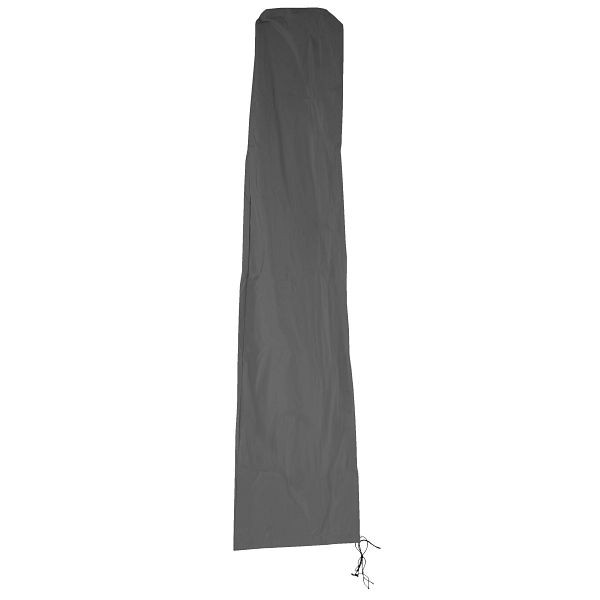 Mendler beschermhoes Meran voor marktparaplu tot 5m, afdekhoes met rits, antraciet, 58547