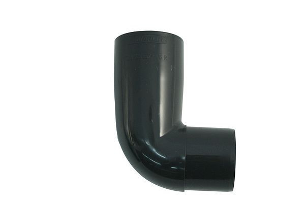 Marley elleboog 87°, DN 75 antraciet, 085425