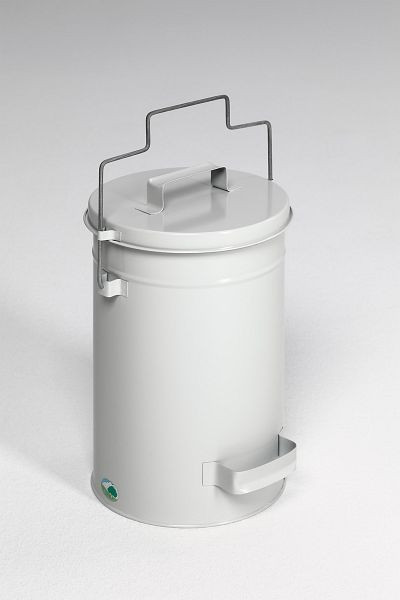 VAR veiligheidscontainer met deksel, lichtgrijs, 3890