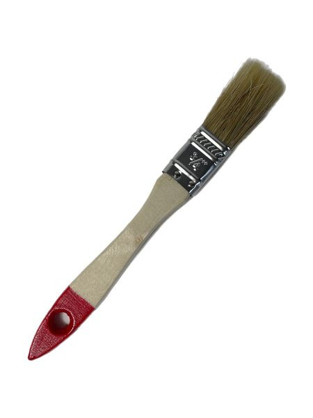 VaGo-Tools Verniskwast, glazuur, schilderskwast, platte kwast, Chinees varkenshaar, 20 mm, VE: 6 stuks, 190-000-6_vx