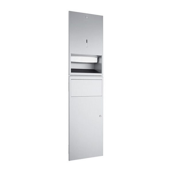 Wagner EWAR combinatie papier / afval WP540, mat geschuurd, 722983