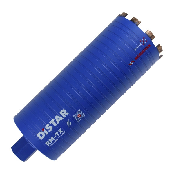 Distar diamantboor DDS-W 132X300-10X1 1/4 UNC RM-TX, 10170429034