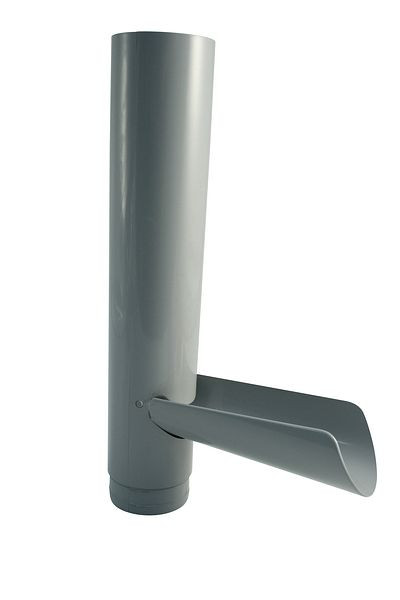 Marley waterafvoerklep DN 105 grijs, 073538