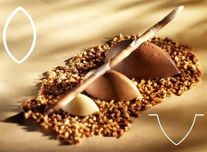 Contacto bakmat medium dumplings Flexipan, zwart, GN 1/1, 6681/067