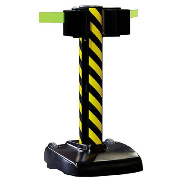 Stein HGS HGS personengeleidingssysteem "StoreTrac Double" van aluminium, 2 x 22m, verrijdbaar, riem: zwart, 32916