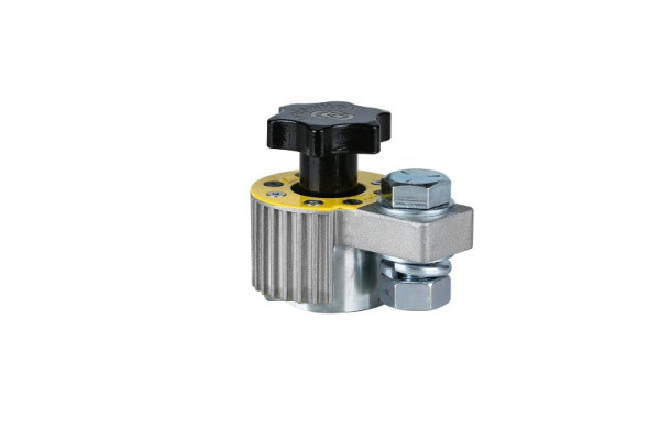 ELMAG magneetpoolklem 300 A, AAN/UIT schakelbaar, 104x67x155mm, houdkracht 40 kg, 55470