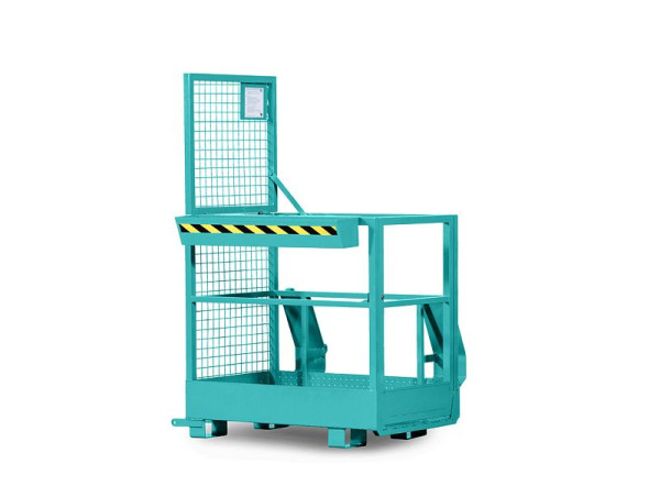 RR Industrietechnik Arbeitskorb, RAK-Multi, RAL 5018 türkisblau, 100800241