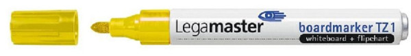 Legamaster TZ1 boardmarker geel, VE: 10 stuks, 7-110005