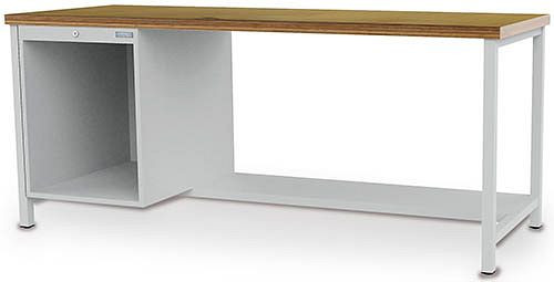 Bedrunka + Hirth box werkbank serie 2000 R 18-24, 2000 x 750 x 859 mm, 03.19.003