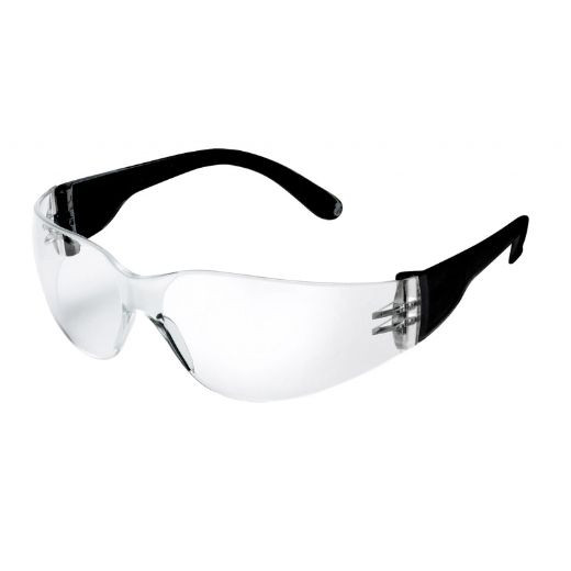 ELMAG veiligheidsbril kristalhelder, PC 2 mm krasbestendig en anticondens, 57371