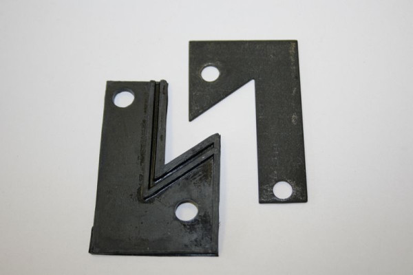 ELMAG spaanruimerset links (2 gaten) voor kruistafel voor DFG-500-G, 9809078