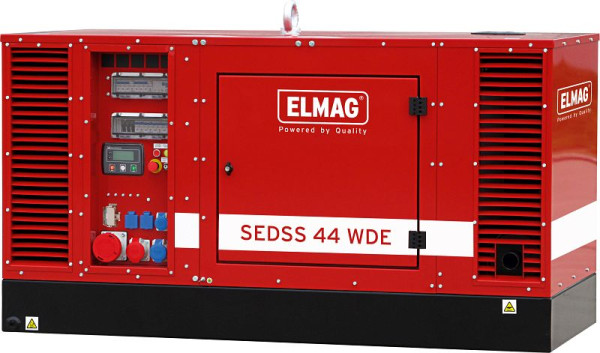 ELMAG stroomgenerator SEDSS 14WDE, met KUBOTA motor D1703M (geluiddicht), 53475