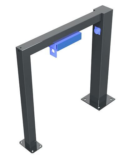 DENIOS e-bike - Leunbeugel met laadstation, inclusief stopcontact 230 V, 280706