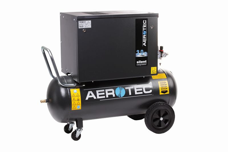 AEROTEC pneumatische zuigercompressor Super SILENT 90, V-snaar, 2009589