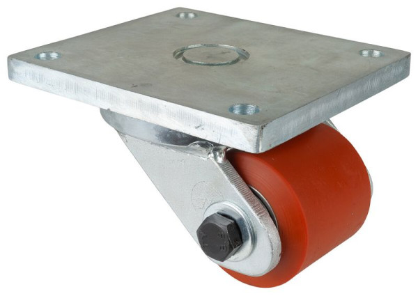 BS-wielen Zwaarlastwiel, wielbreedte 80 mm, wiel-Ø 85 mm, draagvermogen 800 kg, gegoten polyurethaan 95 Shore A, gegoten wiellichaam, kogellagers, RR100.C10.085