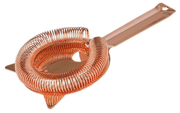 APS staafzeef, Ø 9 cm, handvat: 9 cm, RVS, koperlook, 93348