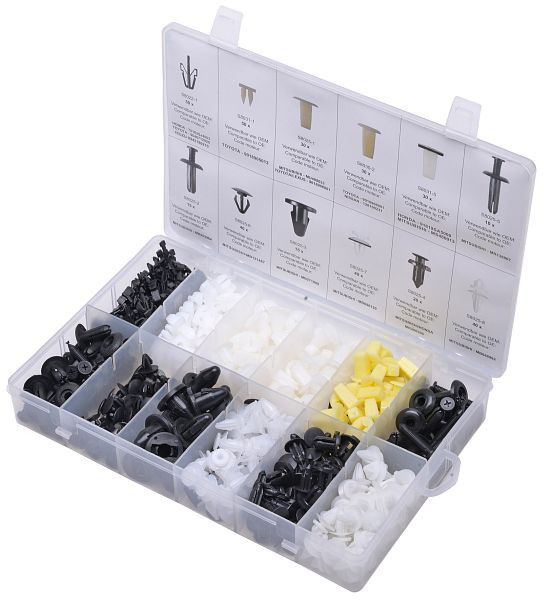 SW-Stahl bevestigingsclip assortiment, Mitsubishi, S8025