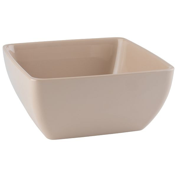 APS schaal -PURE-, 19 x 19 x 9 cm, melamine, kleur: zand, 1,5 liter, 85260