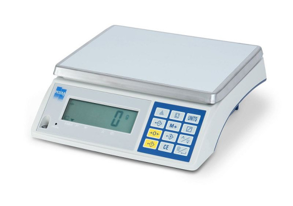 PESOLA multifunctionele tafelweegschaal / telweegschaal 15kg, verdeling 0,5g, CE, RoHS, PTS15K-MF