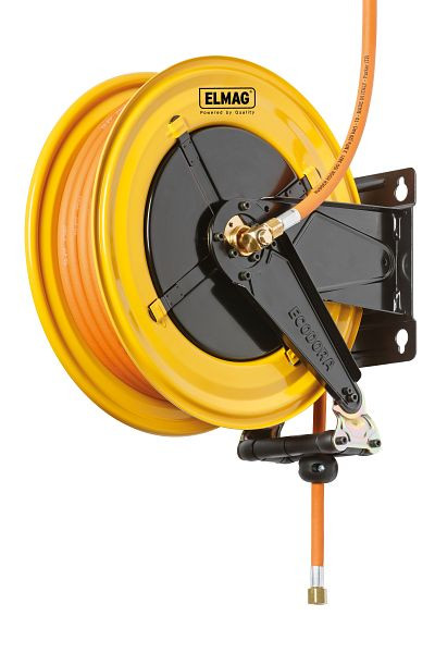 ELMAG industriële slanghaspel '530/82' voor LPG/methaan/aardgas/propaan, 28m-8x15mm, 20 bar, 43564