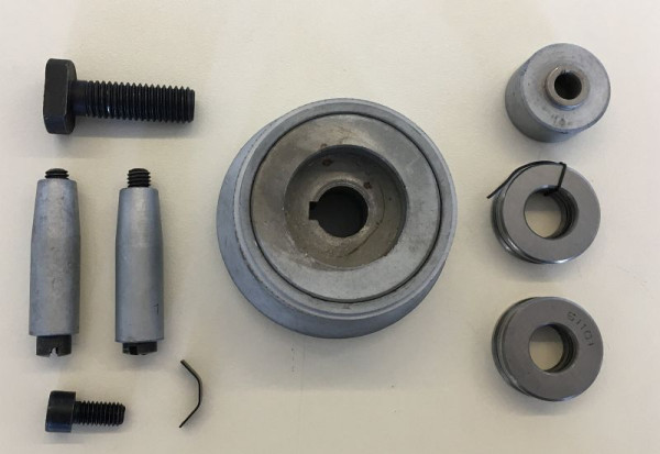 ELMAG handwiel compleet voor bovenslede, voor Profi 914/150, 9807106